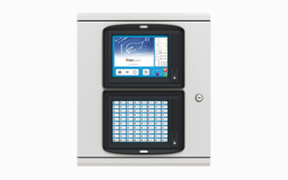 An FC700 addressable two-loop fire control panel from FireClass