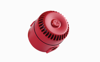 A sounder unit for fire alarms